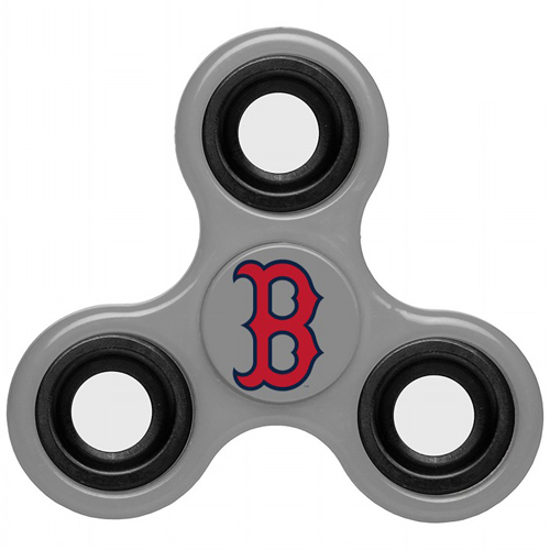 MLB Boston Red Sox 3 Way Fidget Spinner G48 - Gray